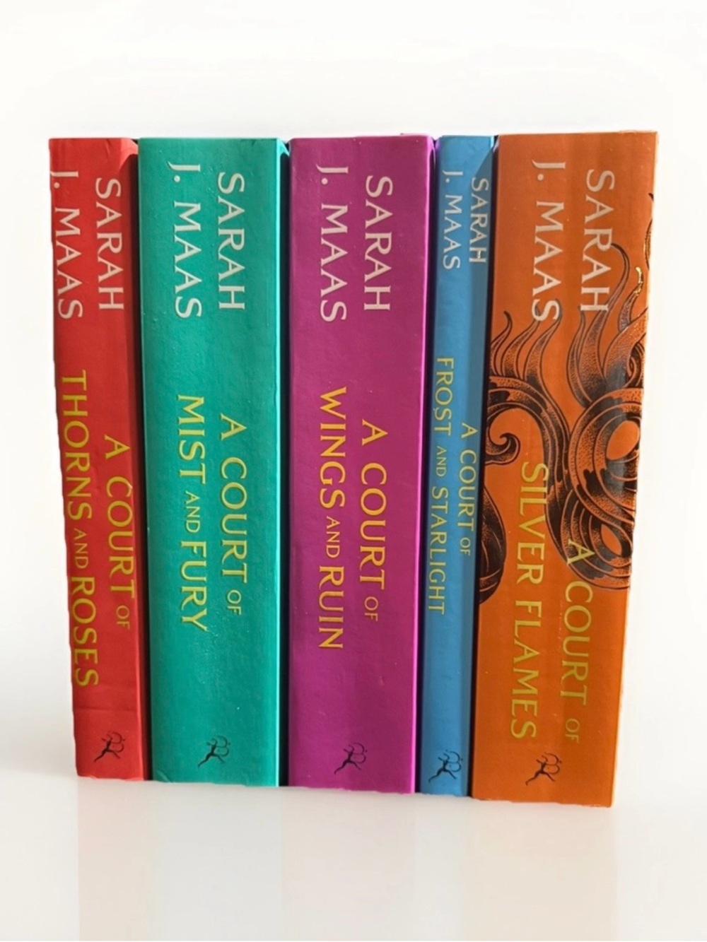 Sarah J Maas A Court of Thorns and Roses ACOTAR 5 Book Set Complete Series New